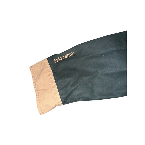 Columbia Gilchrist Club Hunting Shirt XL Tan Black Cotton Quilted Shoulder Patch - Picture 6 of 12